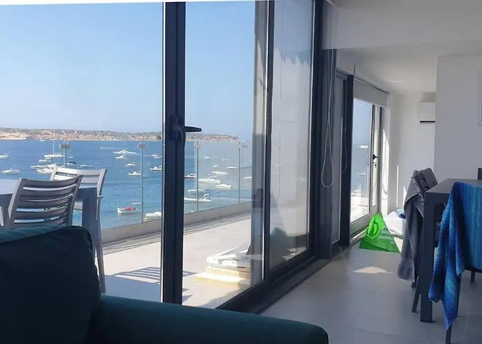 Mel 4 Seaview 2bed Ph In Ghadira By Homely * Mellieħa